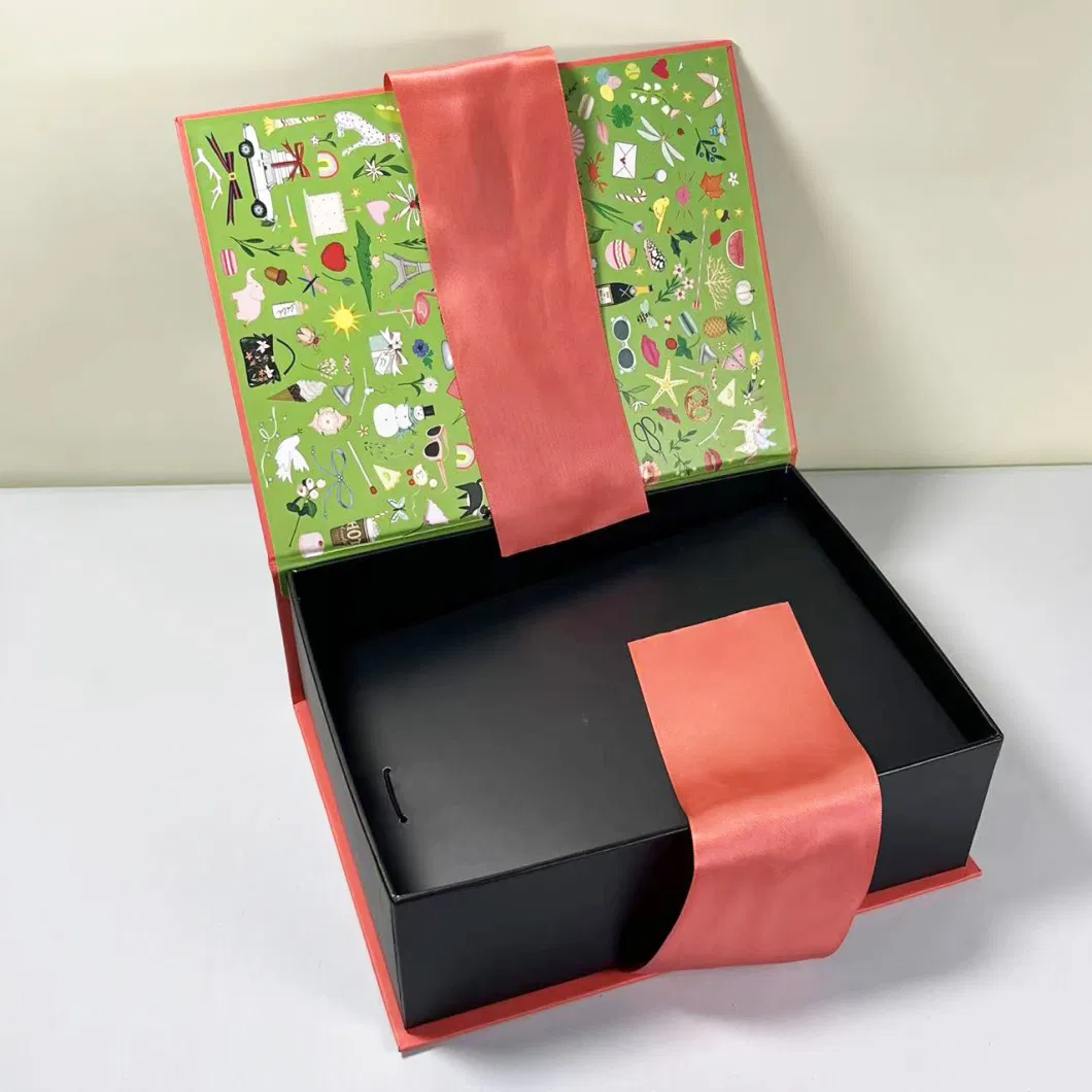 Custom Tube PU Leather Printing Cardboard Watch Rigid Magnetic Shoe Shirt Storage Shipping Packing Packaging Clothing Carton Jewelry Folding Gift Paper Box OEM